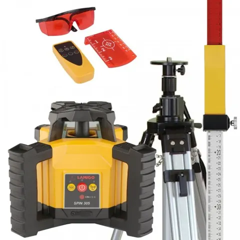 Niwelator Lamigo SPIN 305 +Statyw STLQ3M +Łata