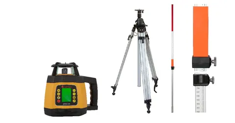 Niwelator Lamigo SPIN 235 +Statyw Korbowy+Łata
