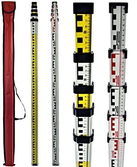 Łata Niwelacyjna uniwersalna 5m MM/CM