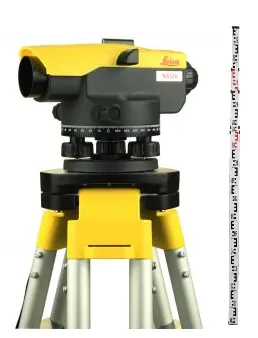 Niwelator optyczny Leica NA324 zestaw