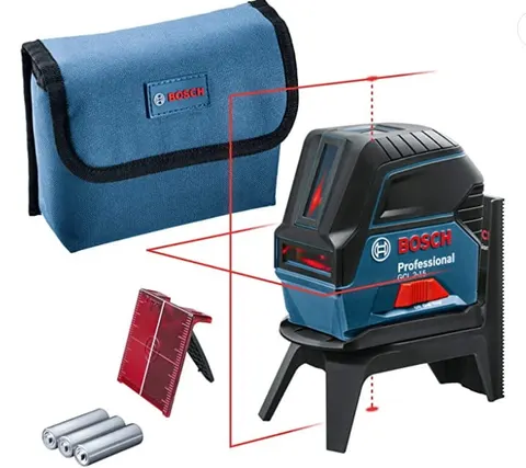 Niwelator liniowy krzyżowy BOSCH GCL2-15+RM1 BOX