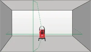 Laser liniowo-krzyżowy SOUTH ACL-611 GREEN +statyw