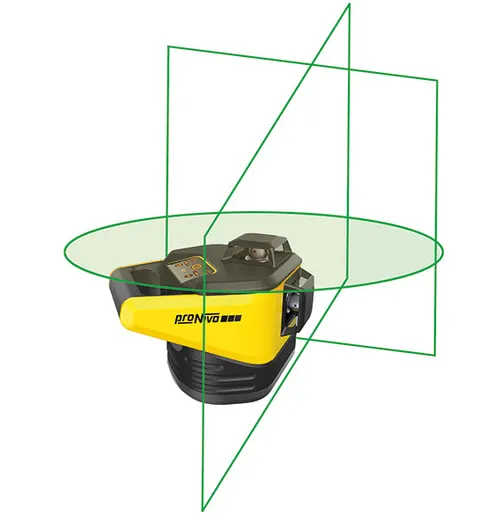 Niwelator Laserowy 2 w 1 PRONIVO PNRLG-3D +PNLUD 18