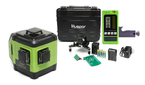 Niwelator wieloliniowy 3D HUEPAR DT03G+odbiornik