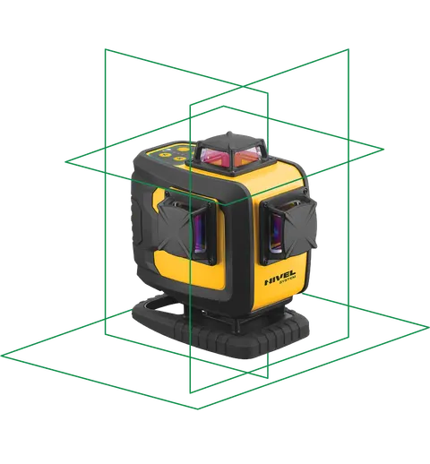 Multilaser z wiązką zieloną 4D Nivel System CL4D-G