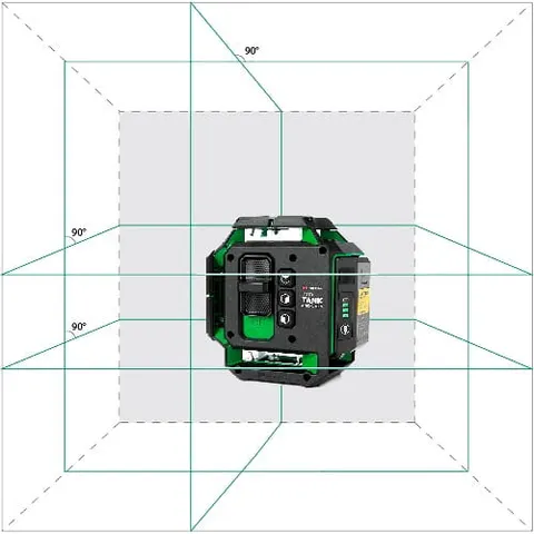 LASER 4D ADA LASER TANK 4-360 GREEN ULTIMATE EDITION W WALIZCE ZE STATYWEM