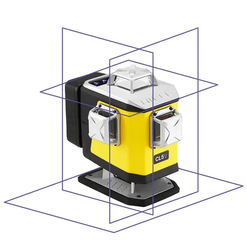 Laser krzyżowy z wiązką fioletową Nivel System CL5V
