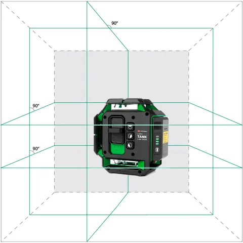 ADA LASERTANK 4-360 BASIC EDITION ZIELONY LASER 4D