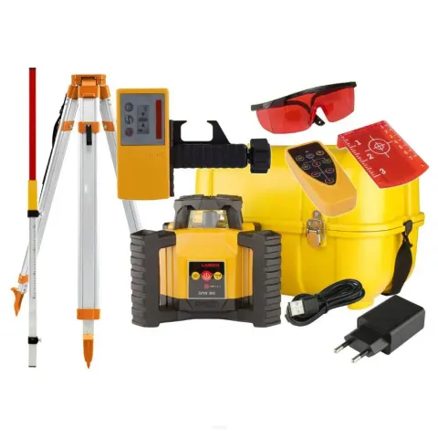 Niwelator Lamigo SPIN 305 +Statyw +Łata