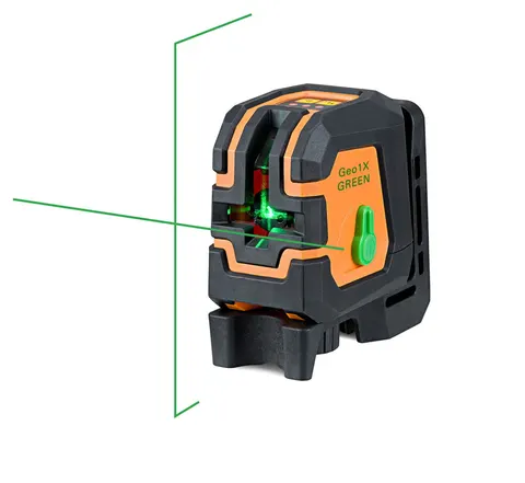 Laser liniowy krzyżowy Geo1X GREEN Zestaw