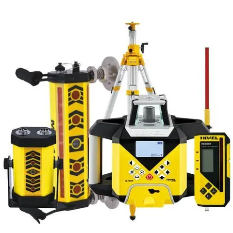 System koparkowy - zestaw z bazą laserową NL720R DIGITAL set SJJ32 LS24 MC1D MAGNETS