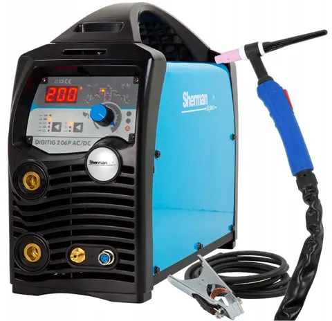 Spawarka TIG SHERMAN DIGITIG 206P AC/DC SPOT