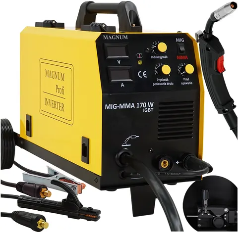 Spawarka migomat MAGNUM 170 W MMA IGBT