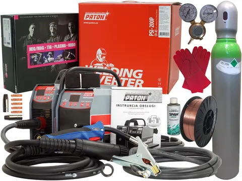 Spawarka MIGOMAT PATON MIG 200P PSI PRO PULS 230V zestaw #1