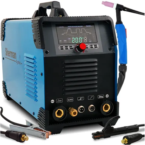 Spawarka TIG AC DC Sherman 200 Multipro 230V HF