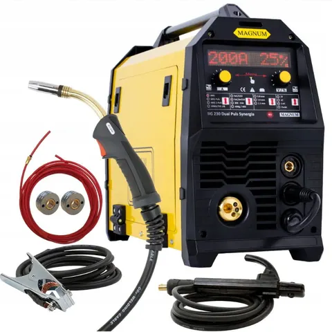 Spawarka migomat Magnum MIG 230 Dual Puls Synergia