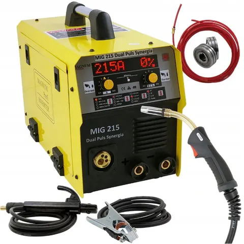Spawarka migomat Magnum MIG 215 Dual Puls Synergia