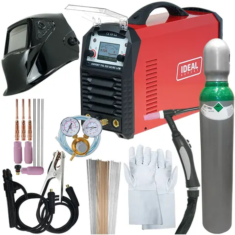 Spawarka TIG AC/DC Ideal EXPERT TIG 220 LCD zestaw #2