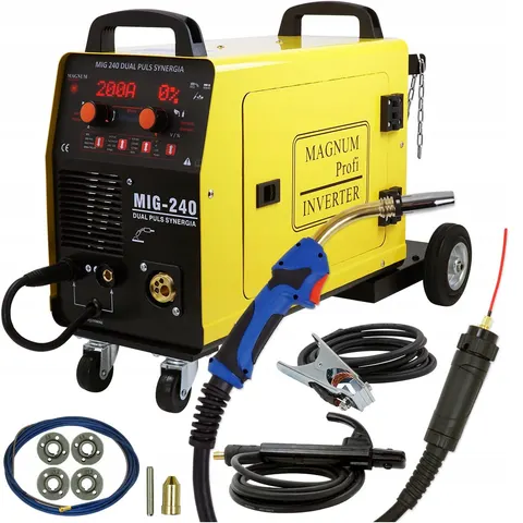 Spawarka migomat Magnum MIG 240 Dual Puls Synergia