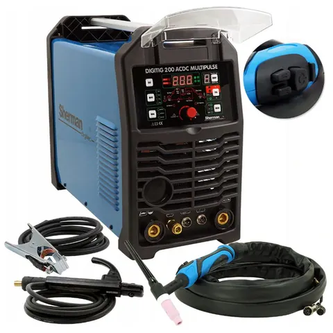 Spawarka Sherman DIGITIG 200 AC/DC MultiPulse
