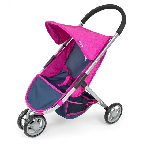 Milly Mally Susie Prestige Navy – wózek spacerowy dla lalek