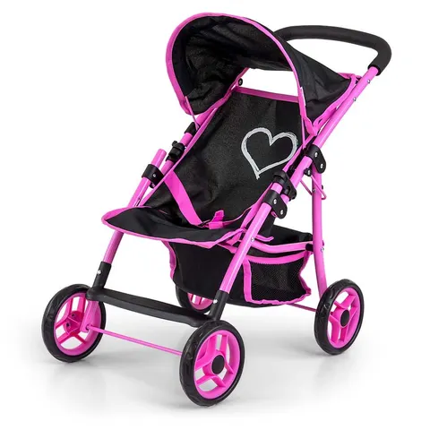 Milly Mally Wózek dla lalek Natalie Prestige Black