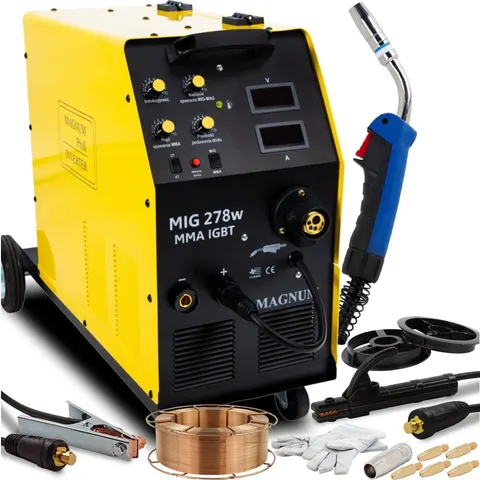 Spawarka migomat MAGNUM 278w MMA Zestaw 3