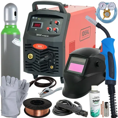 Spawarka IDEAL TECNOMIG 250/2 PRO DIGITAL Zestaw 2