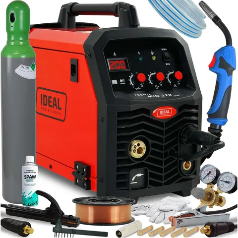 Spawarka IDEAL TECNO MIG 220 IGBT Zestaw 1