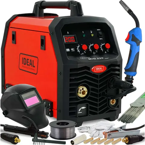 Spawarka IDEAL TECNO MIG 220 IGBT Zestaw 3