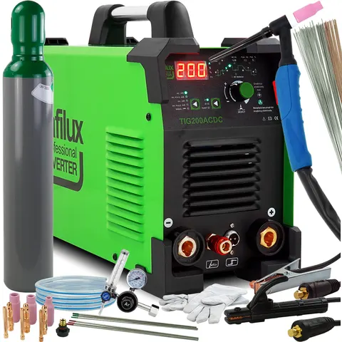 Spawarka Trafilux TIG 200 AC DC Puls Zestaw 1