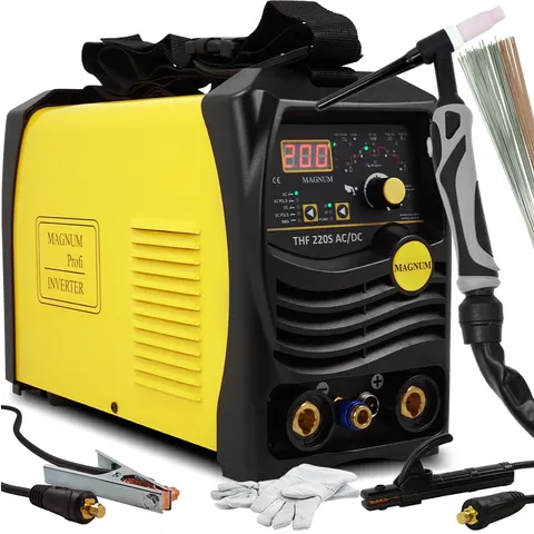 Spawarka TIG MAGNUM THF 220 PULS AC/DC zestaw TIG #3
