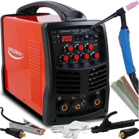 Spawarka Tornado TIG 200 AC/DC Puls zestaw TIG #3