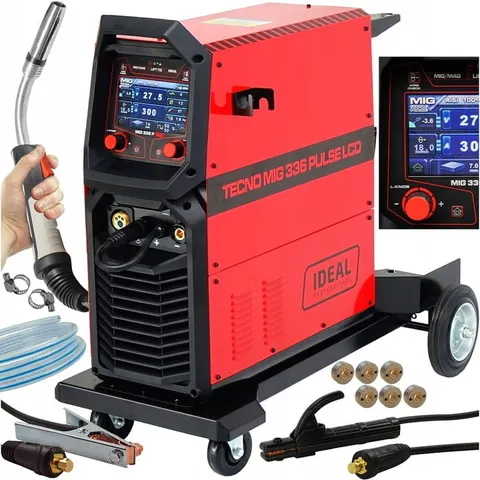 Spawarka MIG MAG migomat IDEAL TECNO MIG 336 Pulse LCD