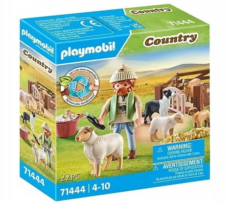 Playmobil Młody Owcarz z owcami 71444