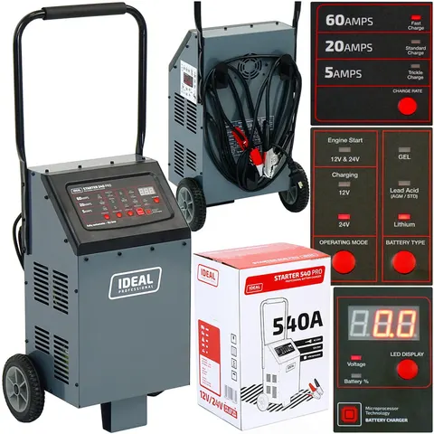 Prostownik rozruch samochodowy IDEAL STARTER 540 PRO