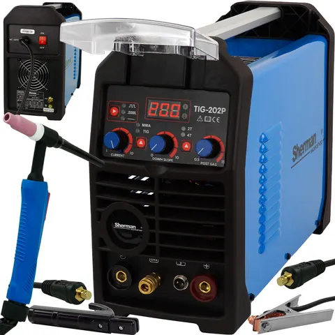 Spawarka TIG DC Sherman 202P Puls 230V