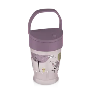 Kubek ze słomką Lovi lovely girl 250 ml