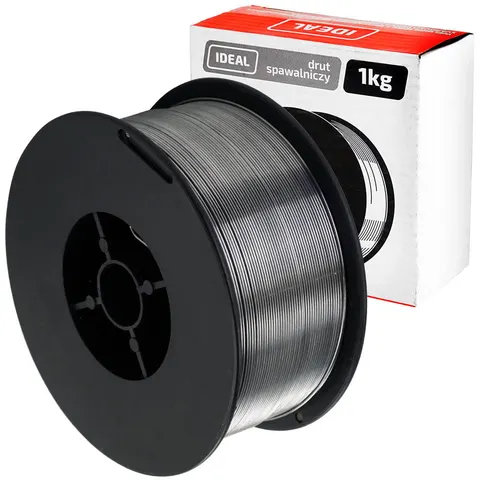 Drut spawalniczy samoosłonowy FLUX 0,8mm 1kg Ideal