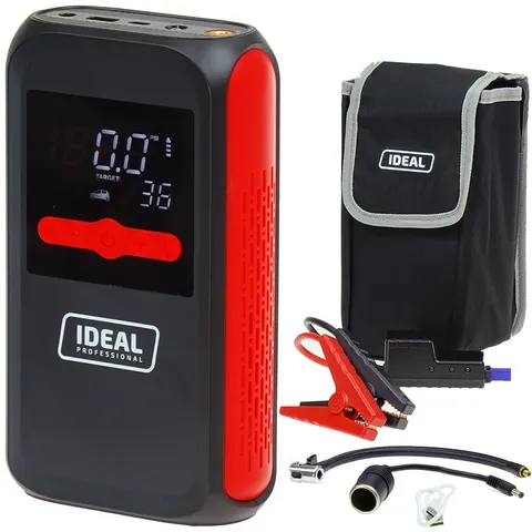 URZĄDZENIE ROZRUCHOWE STARTER BOOSTER 800A IDEAL X STARTER KOMPRESOR AIR 12