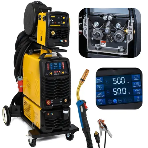Spawarka migomat Magnum MIG 501-S Dual Puls LCD 500A