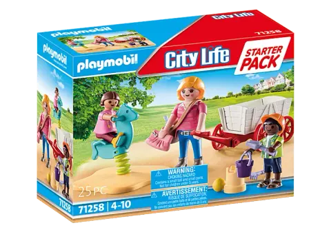 Playmobil Opiekunka z wózkiem Starter Pack 71258