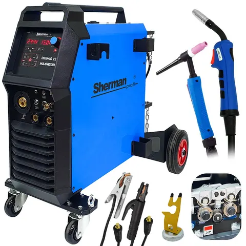 Spawarka MIG/MAG TIG AC/DC Sherman DIGIMIG 224 MAXIWELDER