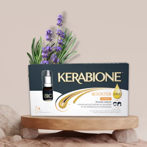 Kerabione Booster Oils - serum do włosów - 4 x 20 ml