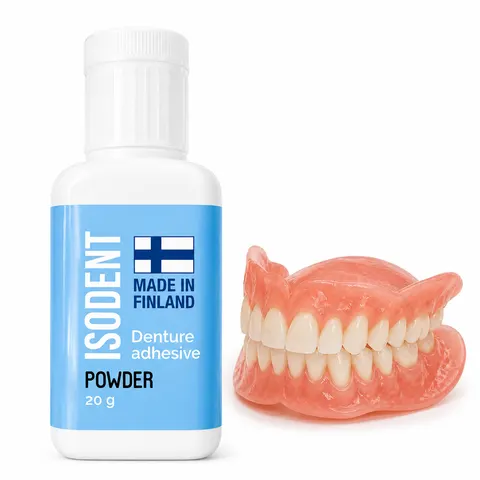 Klej do protez IsoDent w proszku 20g