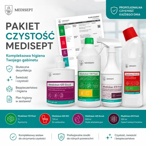 Zestaw Mediclean – Pakiet Środków Czystości Mały
