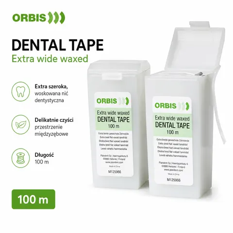 Taśma woskowana - 100m ORBIS
