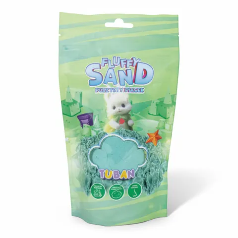 Puszysty piasek Fluffy Sand, 90g - zielony / Tuban