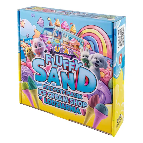 Zestaw Fluffy Sand - Puszysty piasek lodziarnia / Tuban