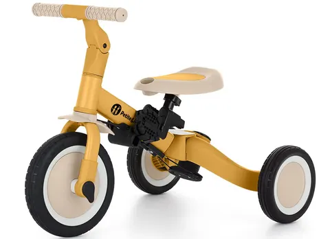Rowerek trójkołowy Wielofunkcyjny Petite&Mars Turbo 5w1 Intense Ochre